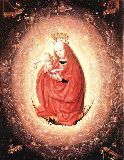 Geertgen Tot Sint Jans Virgin and Child oil painting image